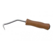 Крючок для вязки арматуры *СТАНДАРТ* (деревянная ручка) 210мм